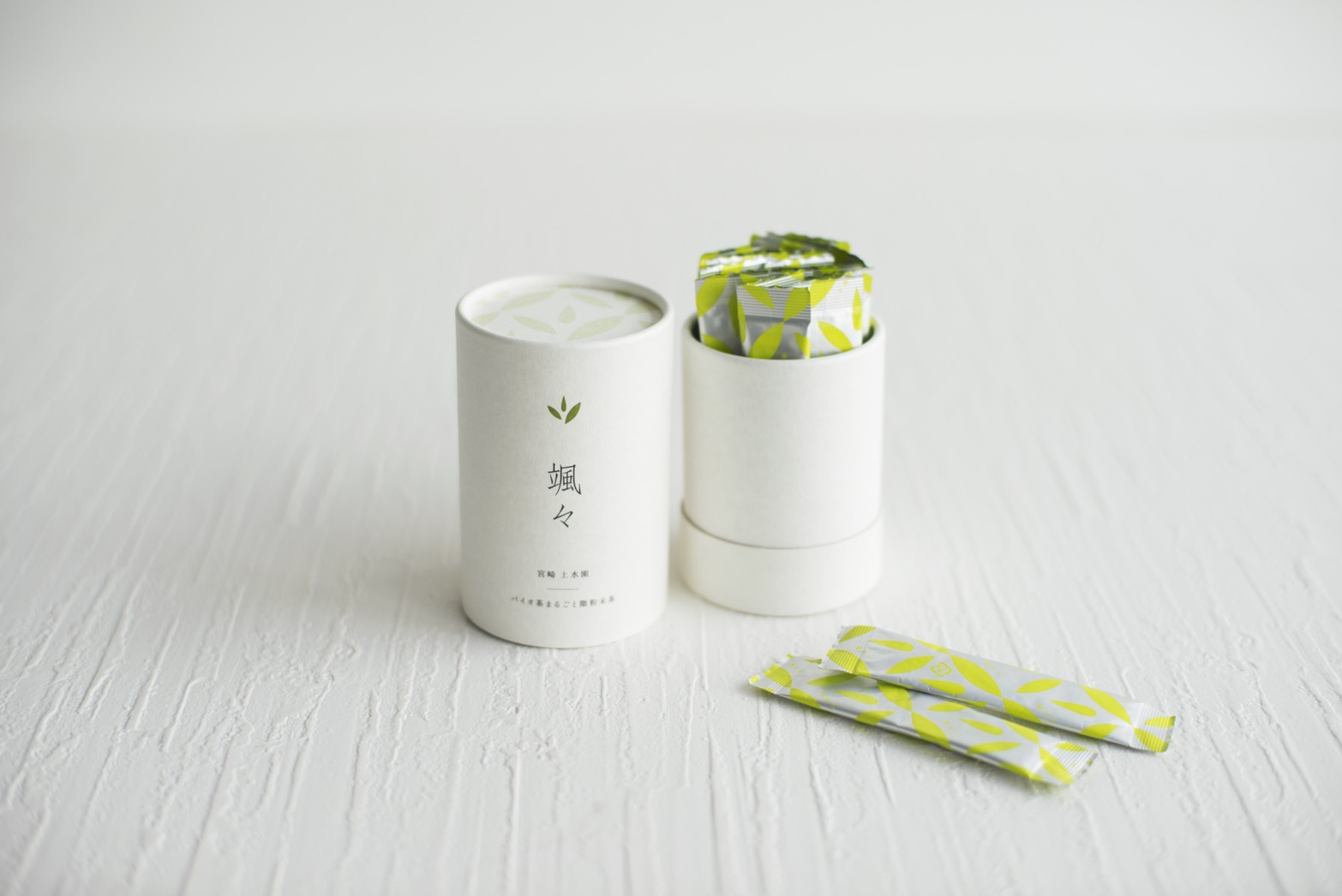 微粉末茶 颯々20本筒入 | 嗣-TSUGU- | 伝えたい作り手たちの想い